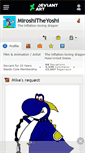 Mobile Screenshot of miroshitheyoshi.deviantart.com
