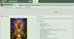 Desktop Screenshot of moonshadow01.deviantart.com