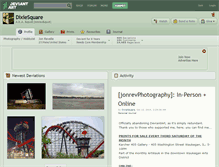 Tablet Screenshot of dixiesquare.deviantart.com