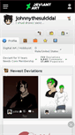 Mobile Screenshot of johnnythesuicidal.deviantart.com