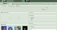 Desktop Screenshot of bwhacks.deviantart.com