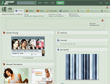 Tablet Screenshot of ciiz.deviantart.com