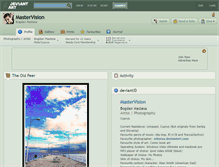Tablet Screenshot of mastervision.deviantart.com