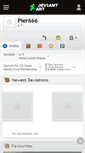 Mobile Screenshot of pier666.deviantart.com