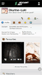 Mobile Screenshot of okurine--luki.deviantart.com