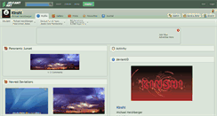 Desktop Screenshot of kinshi.deviantart.com