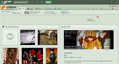 Desktop Screenshot of noodlemie.deviantart.com