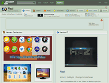 Tablet Screenshot of fiazi.deviantart.com