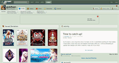 Desktop Screenshot of godoftears.deviantart.com