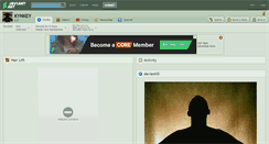 Desktop Screenshot of kynkey.deviantart.com