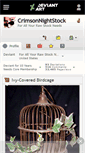 Mobile Screenshot of crimsonnightstock.deviantart.com