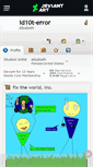 Mobile Screenshot of id10t-error.deviantart.com