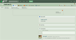 Desktop Screenshot of hoshi-san15.deviantart.com
