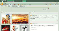 Desktop Screenshot of dc111.deviantart.com