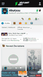 Mobile Screenshot of aisuryuu.deviantart.com