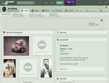 Tablet Screenshot of m-amey.deviantart.com