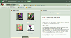 Desktop Screenshot of museum-of-agony.deviantart.com