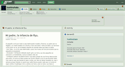 Desktop Screenshot of hoshinohate.deviantart.com