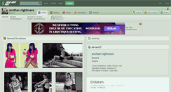 Desktop Screenshot of another-nightmare.deviantart.com