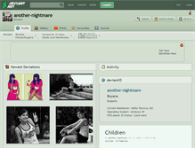 Tablet Screenshot of another-nightmare.deviantart.com