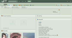 Desktop Screenshot of luluts.deviantart.com