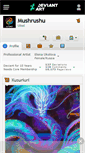 Mobile Screenshot of mushrushu.deviantart.com