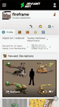 Mobile Screenshot of fireframe.deviantart.com