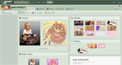 Desktop Screenshot of gyaru-society.deviantart.com