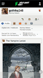Mobile Screenshot of gothika248.deviantart.com