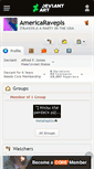 Mobile Screenshot of americaravepls.deviantart.com