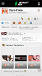 Mobile Screenshot of flare-flare.deviantart.com