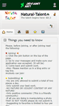 Mobile Screenshot of natural-talent.deviantart.com