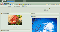 Desktop Screenshot of luanapudda.deviantart.com