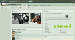 Desktop Screenshot of equusphotography101.deviantart.com