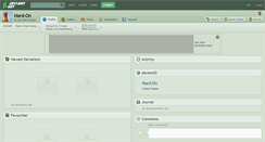 Desktop Screenshot of hard-on.deviantart.com