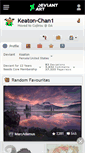 Mobile Screenshot of keaton-chan1.deviantart.com