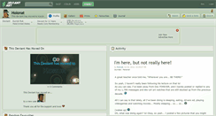 Desktop Screenshot of holonat.deviantart.com
