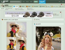 Tablet Screenshot of ankin.deviantart.com