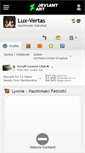 Mobile Screenshot of lux-vertas.deviantart.com