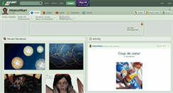 Desktop Screenshot of mirainohikari.deviantart.com