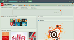 Desktop Screenshot of gabo-garabo.deviantart.com