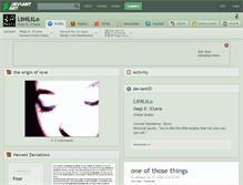 Tablet Screenshot of lthiltlo.deviantart.com