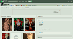 Desktop Screenshot of diistortia.deviantart.com