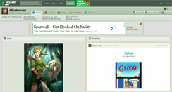Desktop Screenshot of alinemendes.deviantart.com