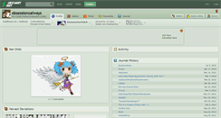 Desktop Screenshot of obsessionxalways.deviantart.com