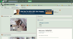 Desktop Screenshot of oopuppy-loversoo.deviantart.com