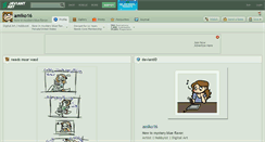 Desktop Screenshot of amiko16.deviantart.com