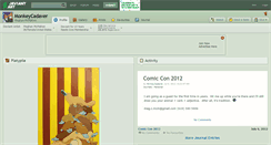 Desktop Screenshot of monkeycadaver.deviantart.com
