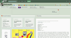 Desktop Screenshot of beastycupcake.deviantart.com