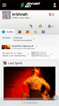 Mobile Screenshot of krishnah.deviantart.com